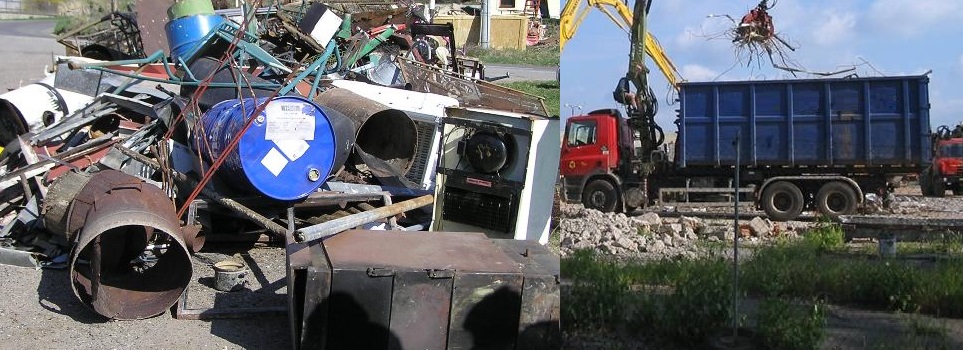 Výkup železa a papírů, sběrna surovin